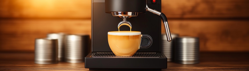 La macchina del caffè per l'azienda 