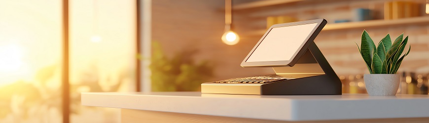Registratore di cassa con tablet 